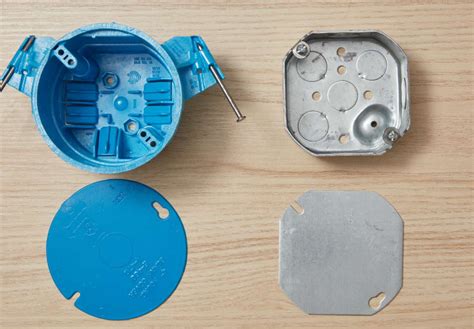 steel vs plastic electrical boxes|plastic vs metal junction box.